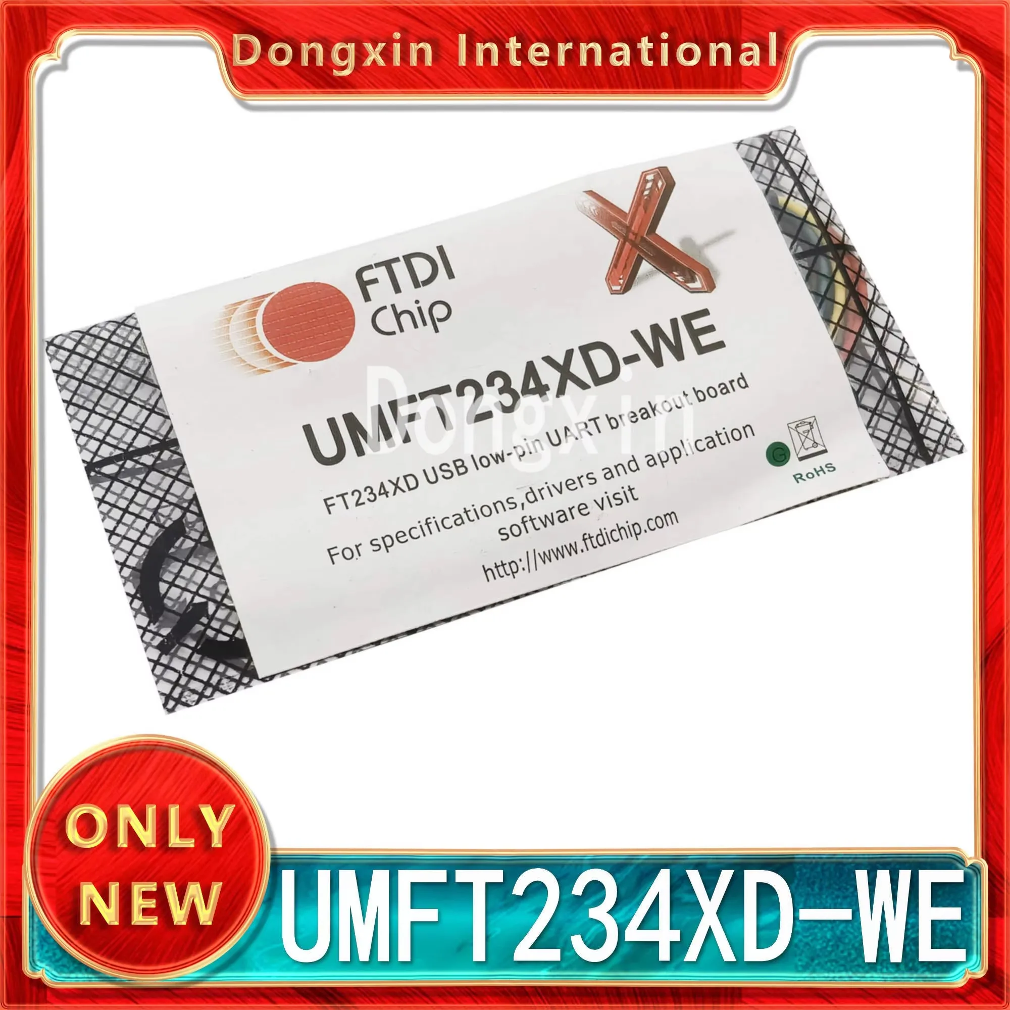 UMFT234XD-WE Breakout module FTDI FT234XD USB 2.0 to UART Breakout board