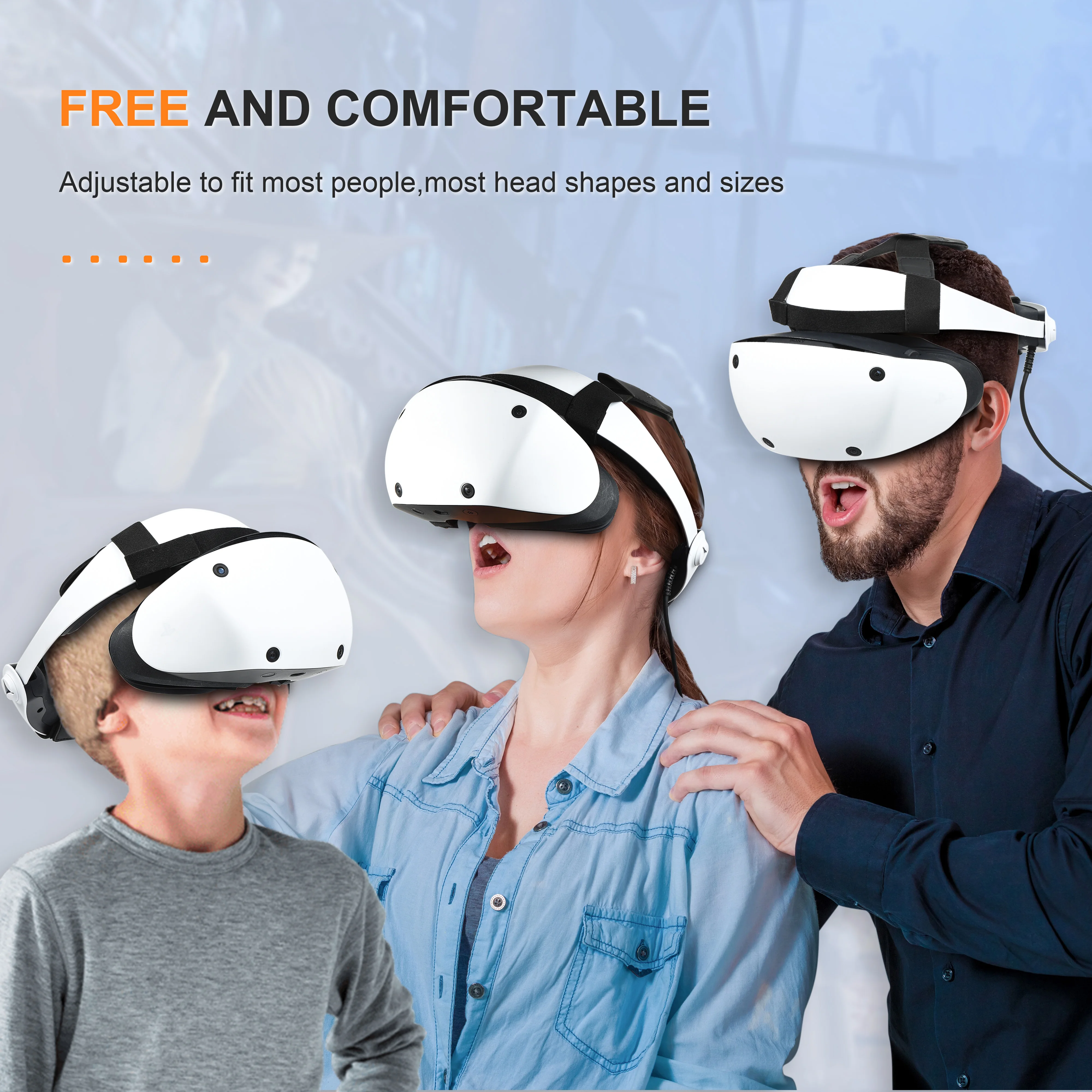 

For PS5 VR2 glasses decompression weight reduction adjustable headband bracket fixed VR headwear accessories