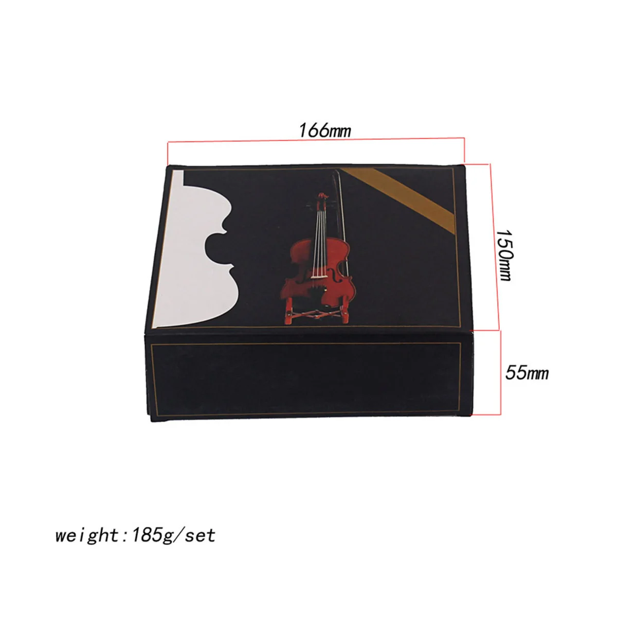 

Violin Folding Stand Dark Red Foldable Portable Professional Display Floor Holder Musical Instrument Bracket Support