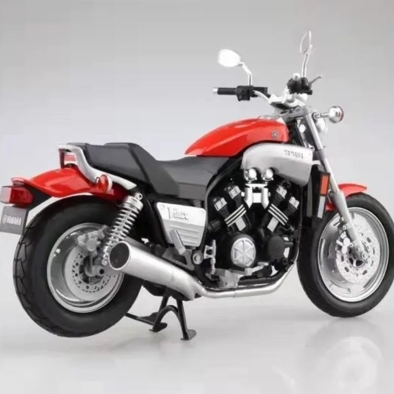 Diecast 1/12 Scale Model Car Big Devil Vmax Motorcycle Alloy Car Model Play Vehicles Toys for Boys Original Box