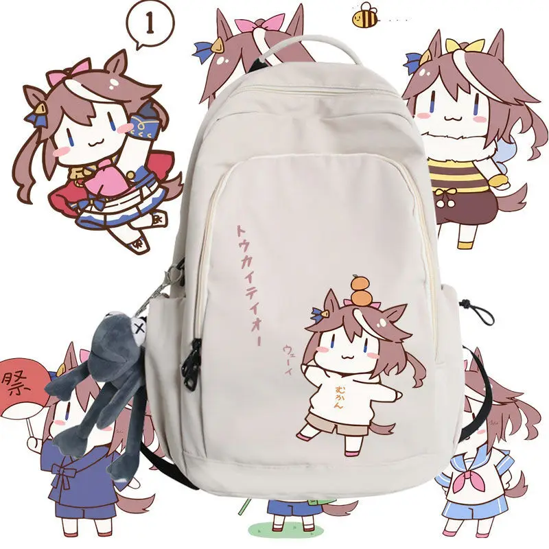

Jockey Girl Donghai Emperor Q Version Anime Peripheral Men And Women Casual Trendy Large Capacity Backpack Schoolbag Yj ANI