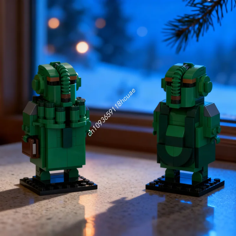 290pcs MOC Vogons Brickheadz Model Building Blocks Architecture Christmas Gifts DIY Assemble Creative Toys Brick Idea Education