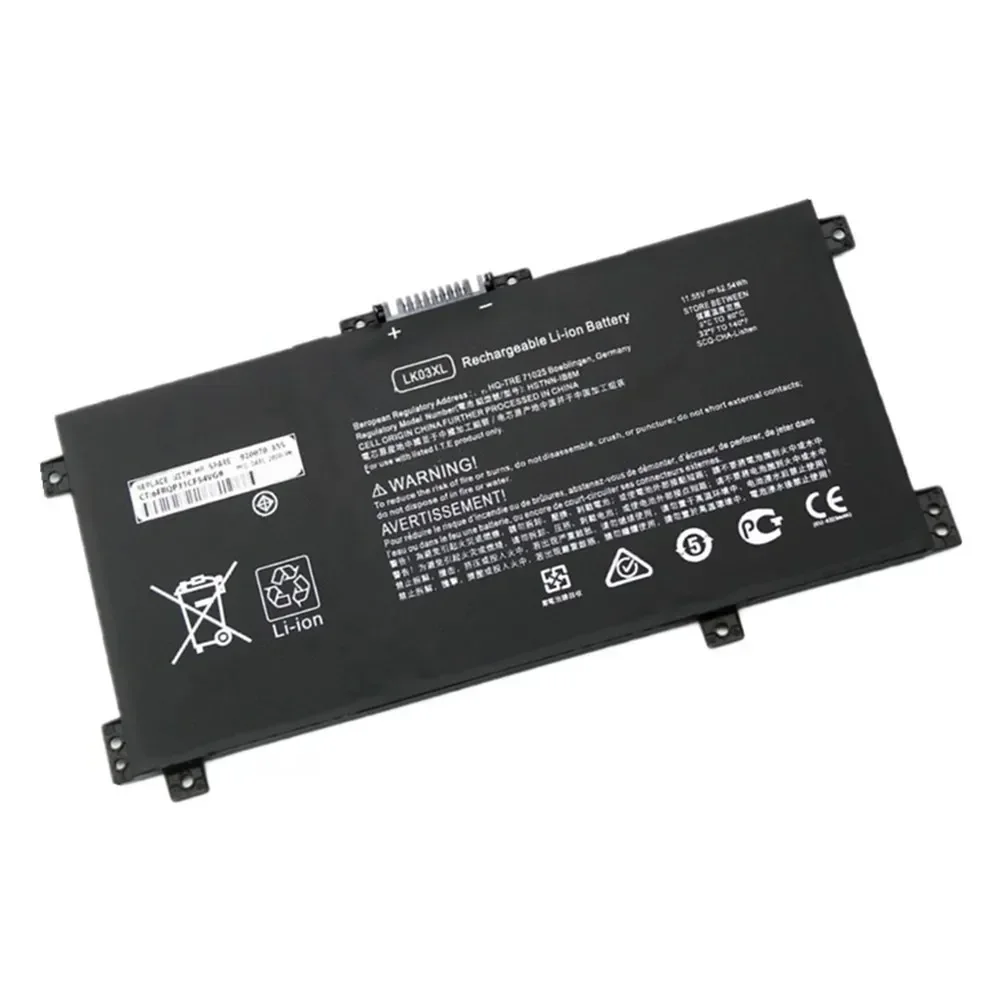 New LK03XL Laptop Battery For HP HSTNN-UB7I HSTNN-IB8M LB8J envy 15 x360 15-bp 15-cn TPN-W127 W128 W129 W132 HSTNN-LB7U