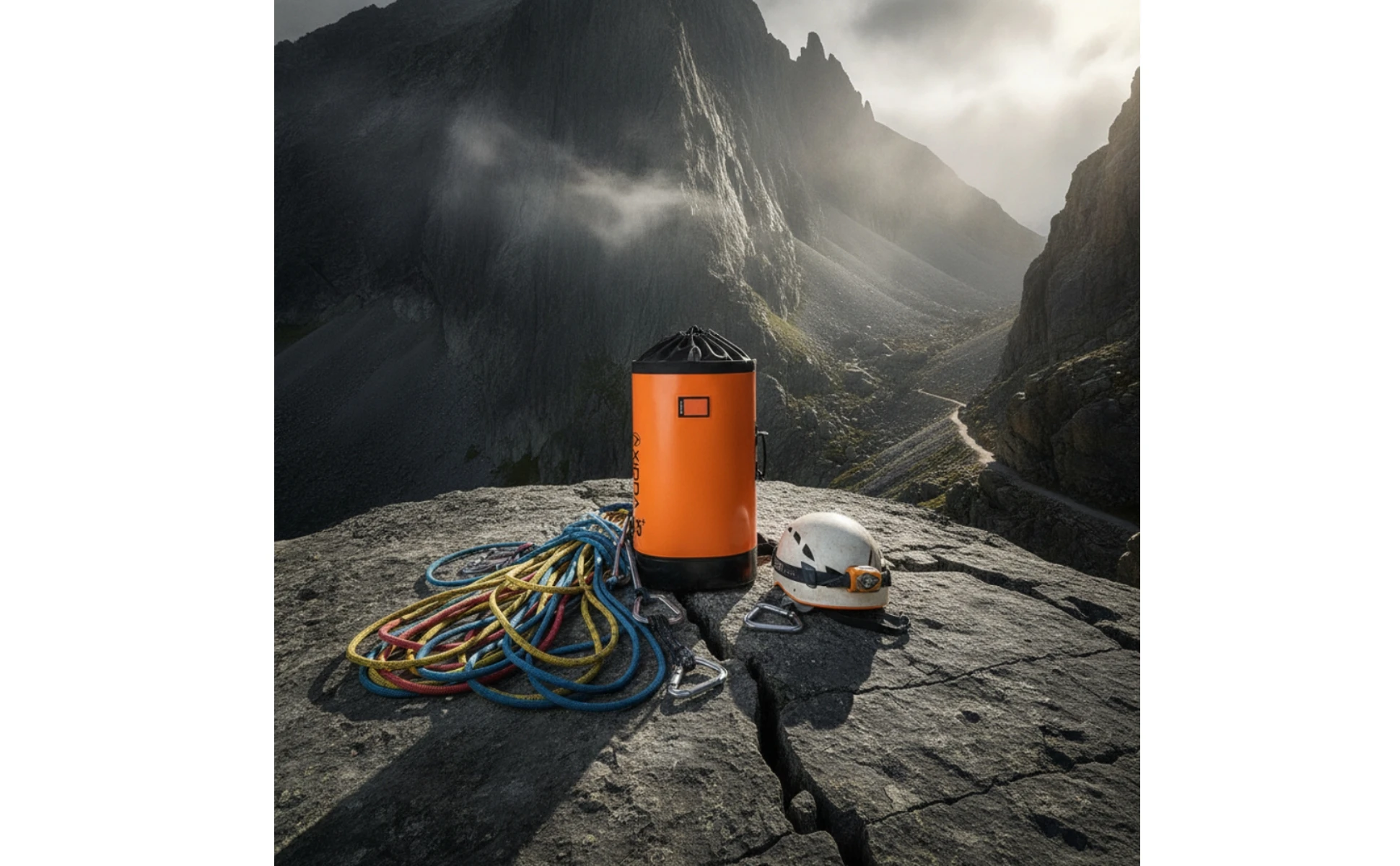 Rope Bag with Shoulder Straps Heavy-Duty Rope Storage Backpack Climbing Backpack Long-Lasting Outdoor Gear Bag Tough