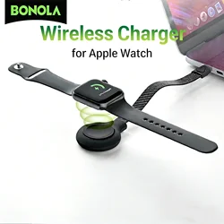 Bonola Magnetic USB C Watch Charger for Apple Watch Ultra 11/10/9/8/7 Portable Lanyard Wireless Watch Charger for iWatch 8/7/6/5