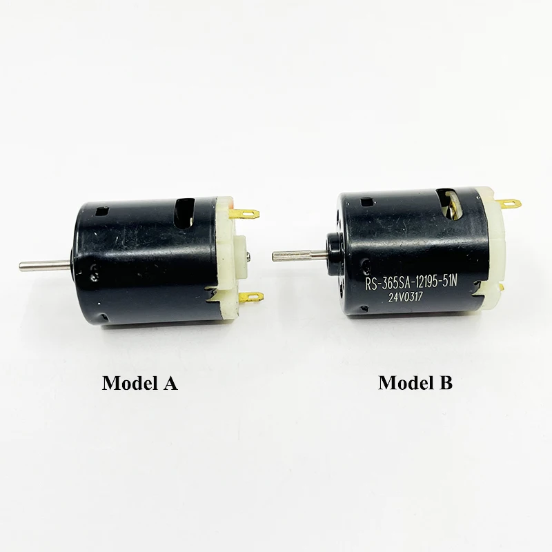 1PC Black RS-365SA-12195 Electric Motor Strong Magnetic DC 24V 36V 48V 19500RPM High Speed Large Torque for Hair Dryer Heat Gun