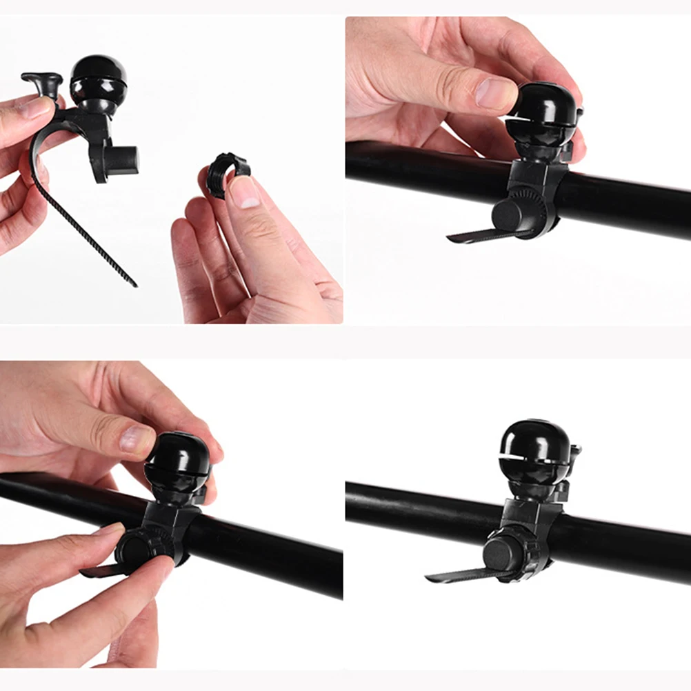 

1pc Bike Bell For Kids Loud Ringing Bell Durable Copper Plastic Material Anti-Aging Design For Mountain Bike Skateboard Bicycles