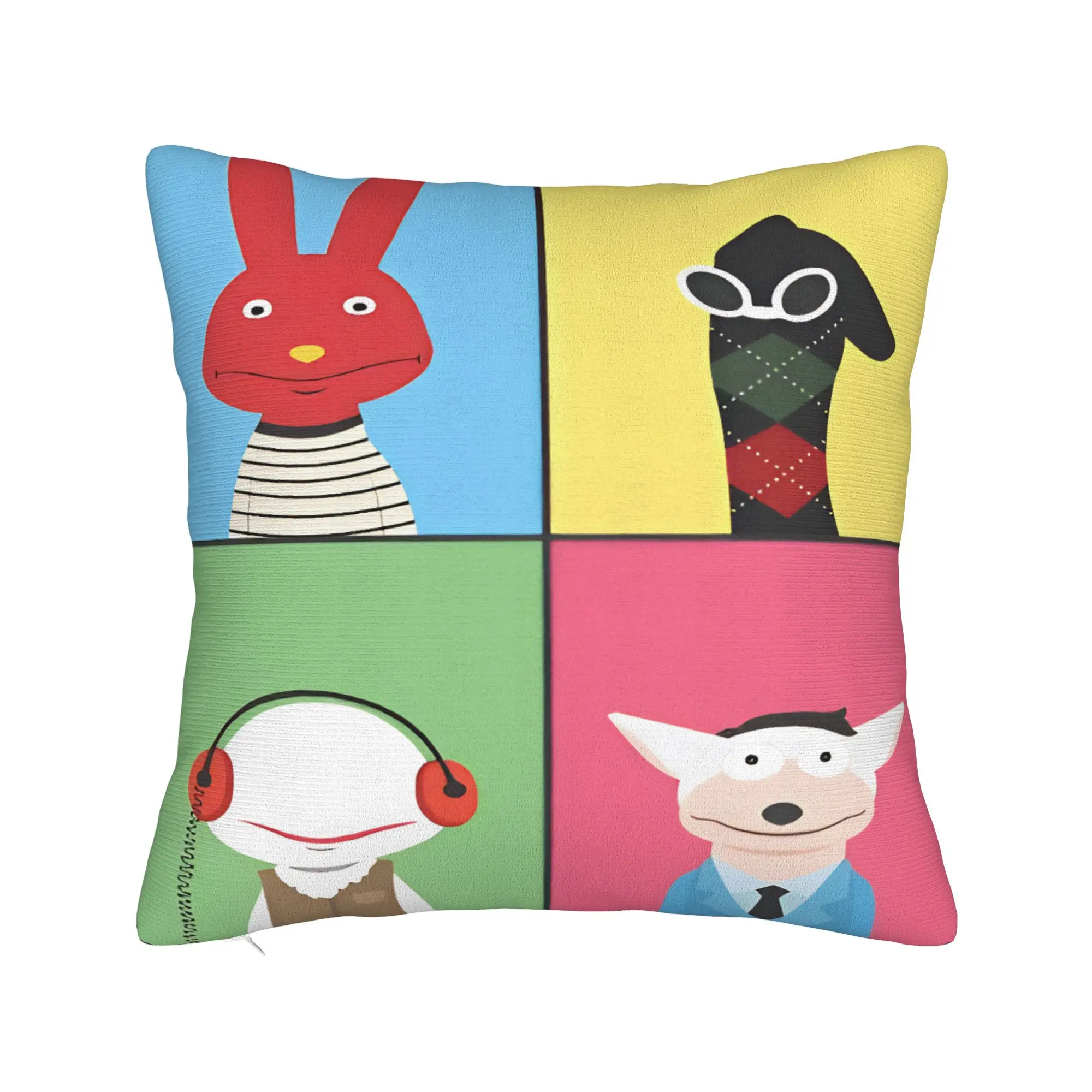 31 Minutes Chilean Comedy TV Pillowcase Polyester Cushion Cover Decor 31 Minutos Throw Pillow Case Cover Home Zippered 45X45cm