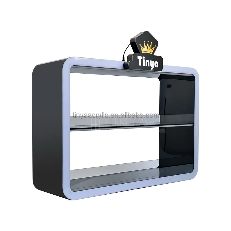 custom.Tinya Factory Customized Led Smoke Shop Display Display Stand Cabinet Display