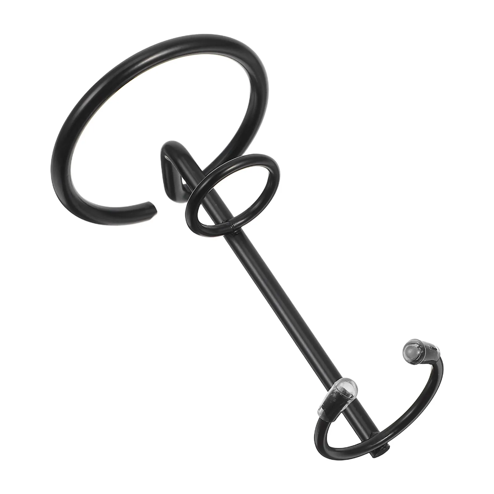 

Metal Crystal Wand Display Stand Sturdy Iron Base for Witch Fairy Wizard Wands Compact Portable Tabletop Decor Stand for Crystal