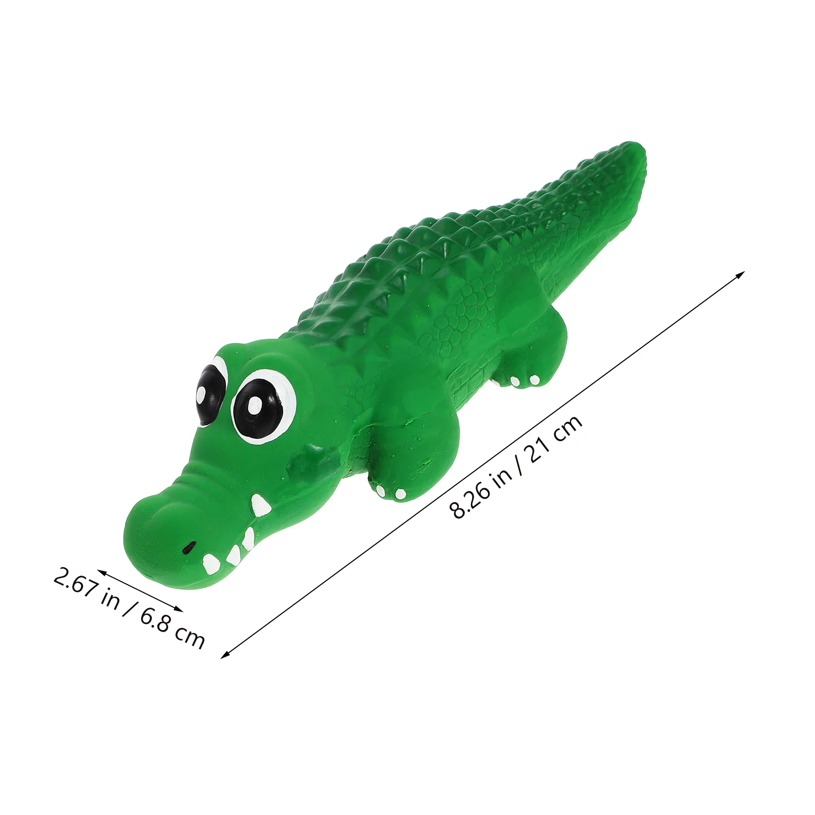 Dog Chew Toy Interactive Toys for Small Dogs Pet Squeaky Crocodile Shaped Large Sound Puppy