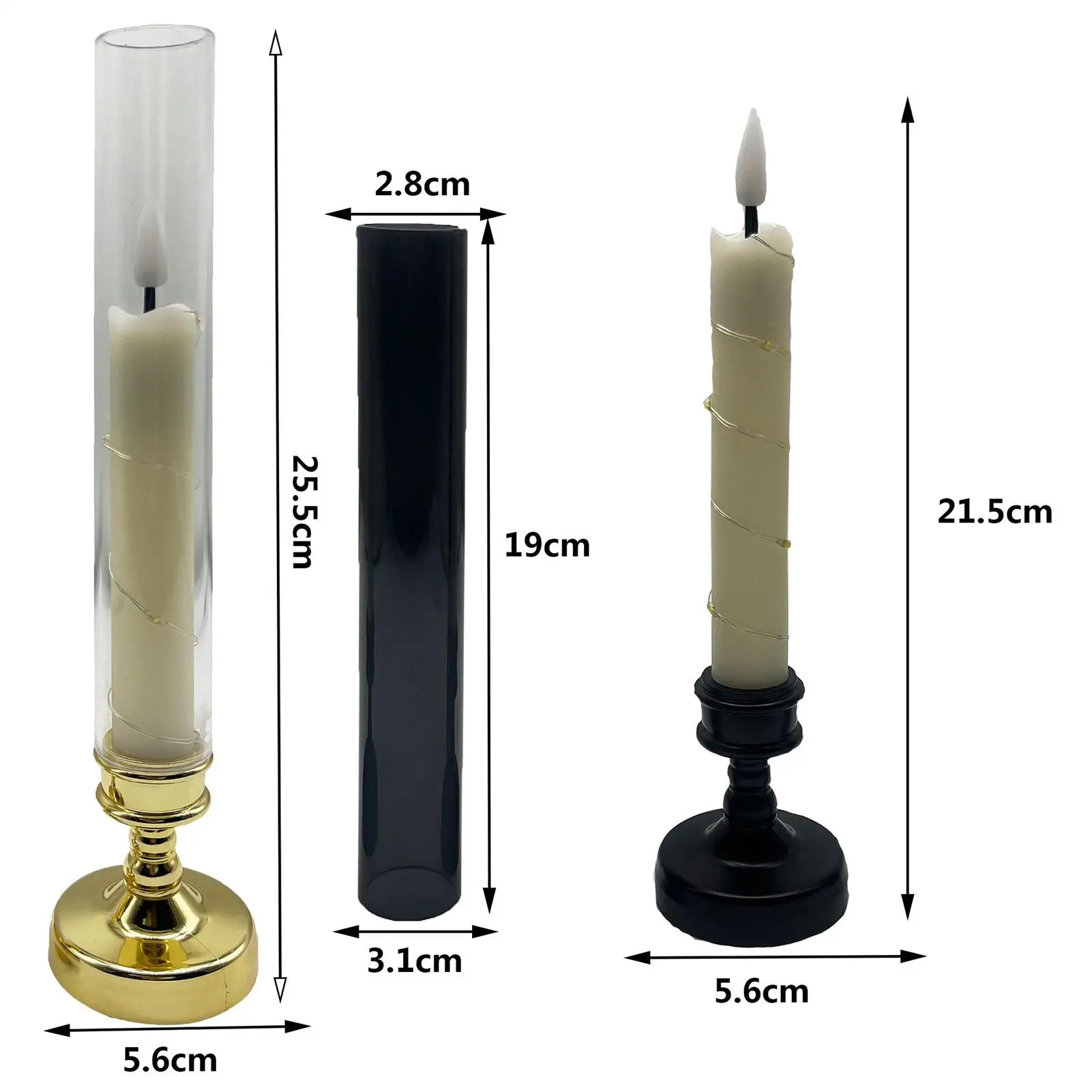 LED 촛불 빛 Flameless 밤 빛 웨딩 파티 테이블 장식 깜박이는 가짜 양초 램프 원격 제어