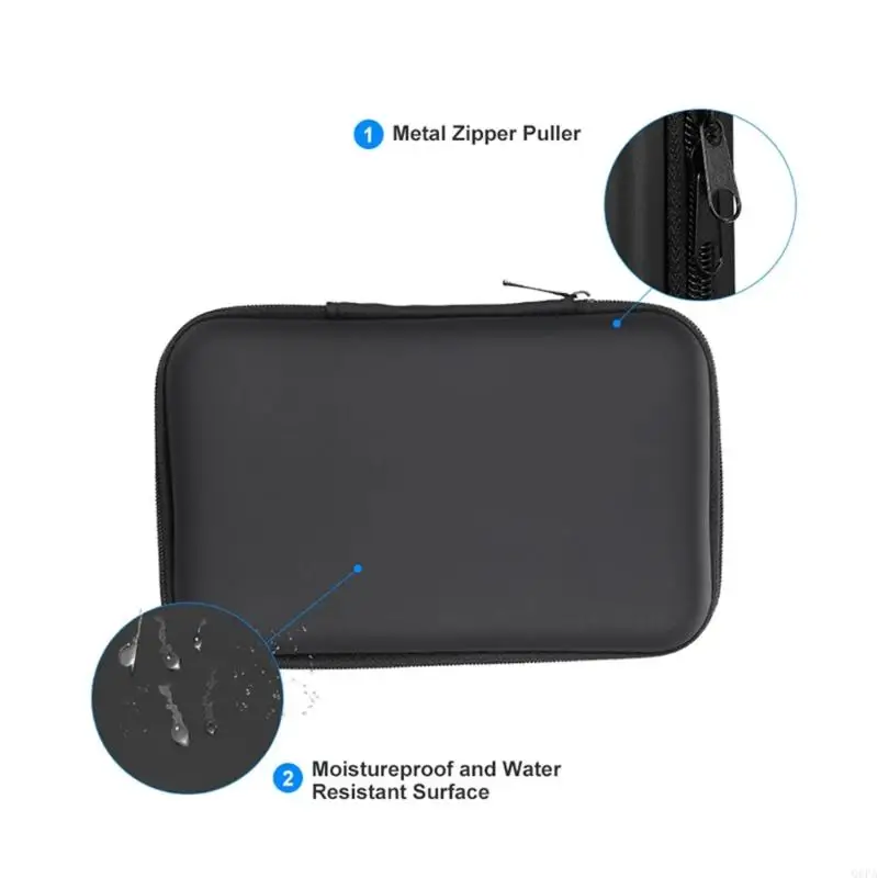 Q6PA Portable Carrying Power Backup Charging USB Cable Battery External Carrying Lanyard Design
