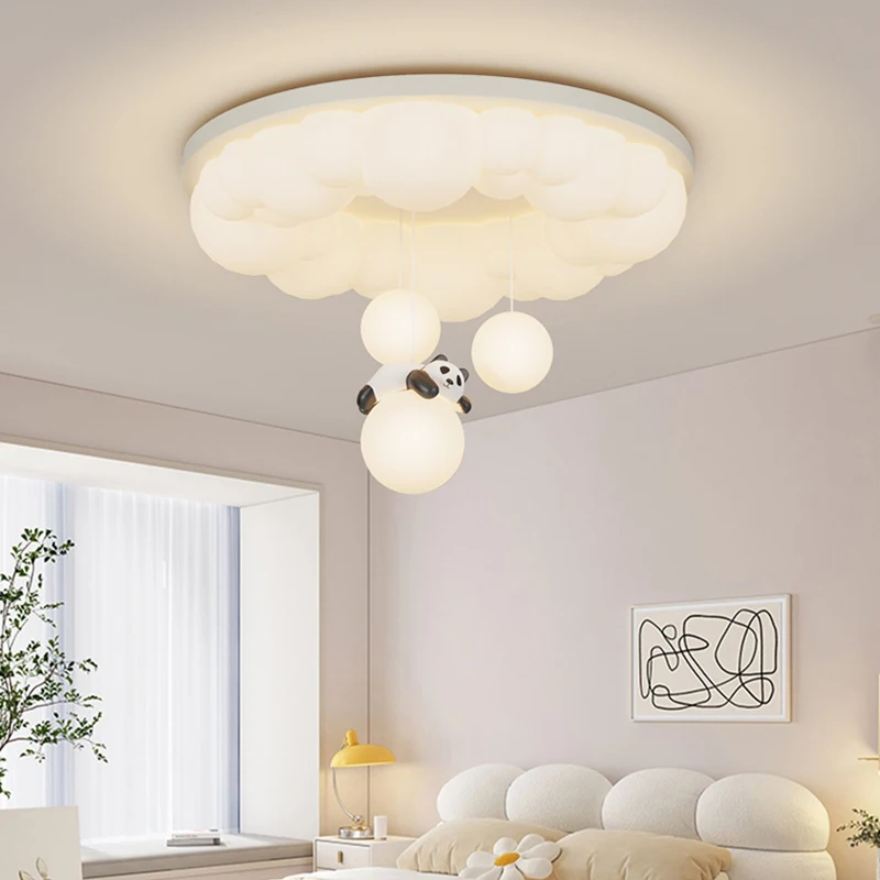

Modern Cream-style LED Ceiling Lamp Dimmable for Living Dining Room Child Bedroom Nursery Lamp Home Decor Lusters Luminaires