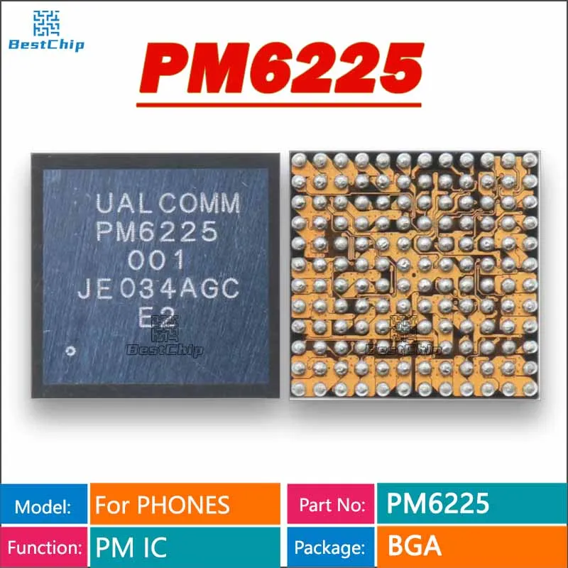 2-10pcs/LoT PM6225 001 Power ic For Huawei Nova 9SE OPPO A36 VIVO Y32 Redmi NOTE11