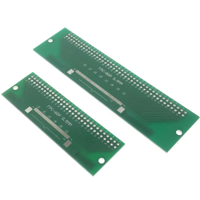 10Pcs FPC Double Panel 0.5MM/1.0MM Conversion 2.54MM 4p6P8P10P12P14P15P16P20P24P26P30P34P40P45P50P60P80P Double-sided Pcb