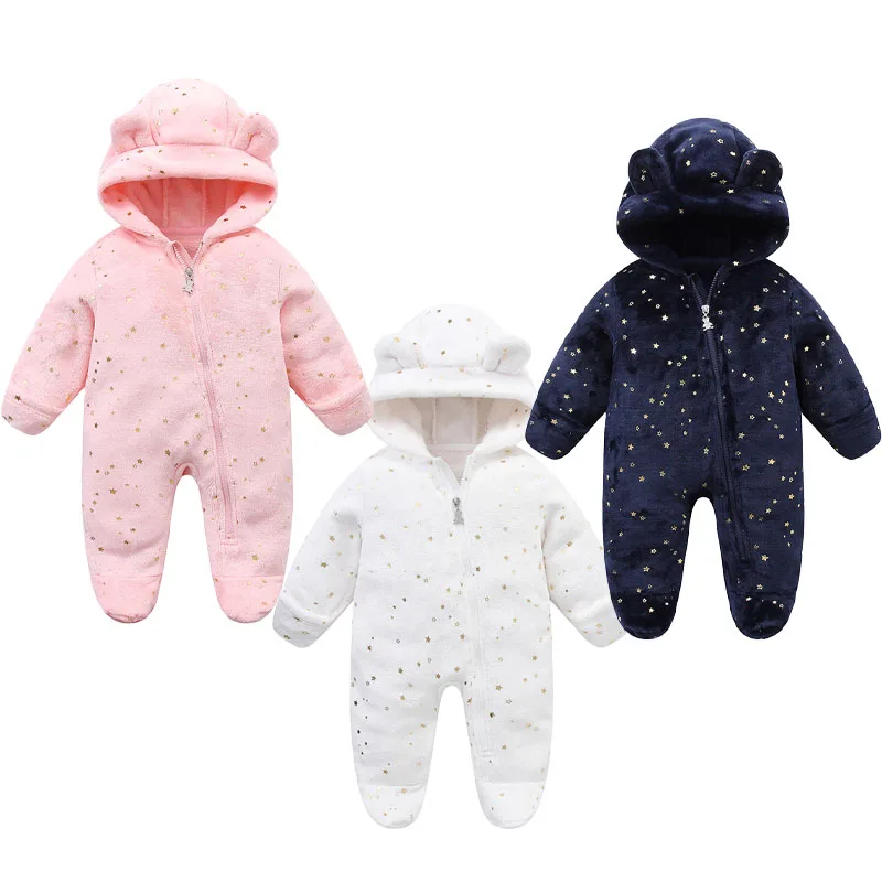 Cute fluffy  multi-color options baby romper warm and comfortable style 2026 new kids' clothing
