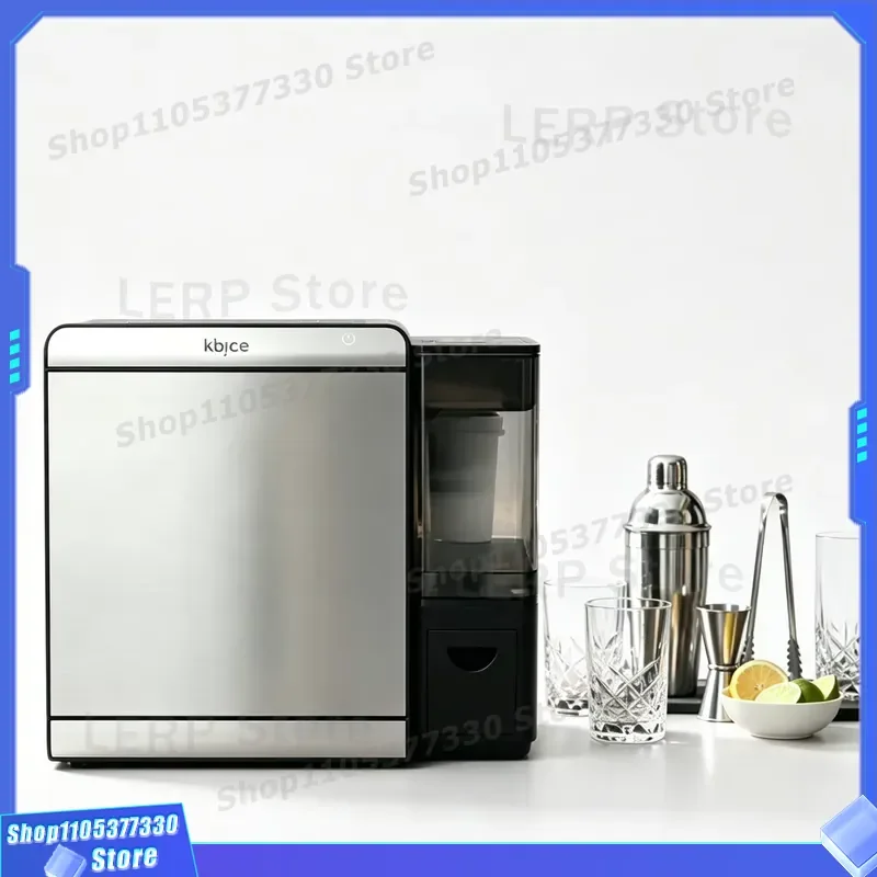 Industry Leading Crystal Clear Ball Ice Machine, Slow Technology, Crystal Aging Ice Hockey Machine for Bar Whiskey