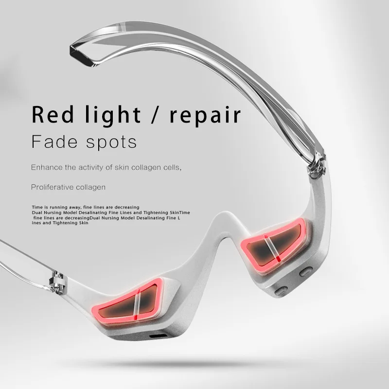 EMS Eye Massager Firming Eye Bags To Eliminate Eye Puffiness Home Eye Beauty Device Red Light Therapy Relieves Eye Fatigue