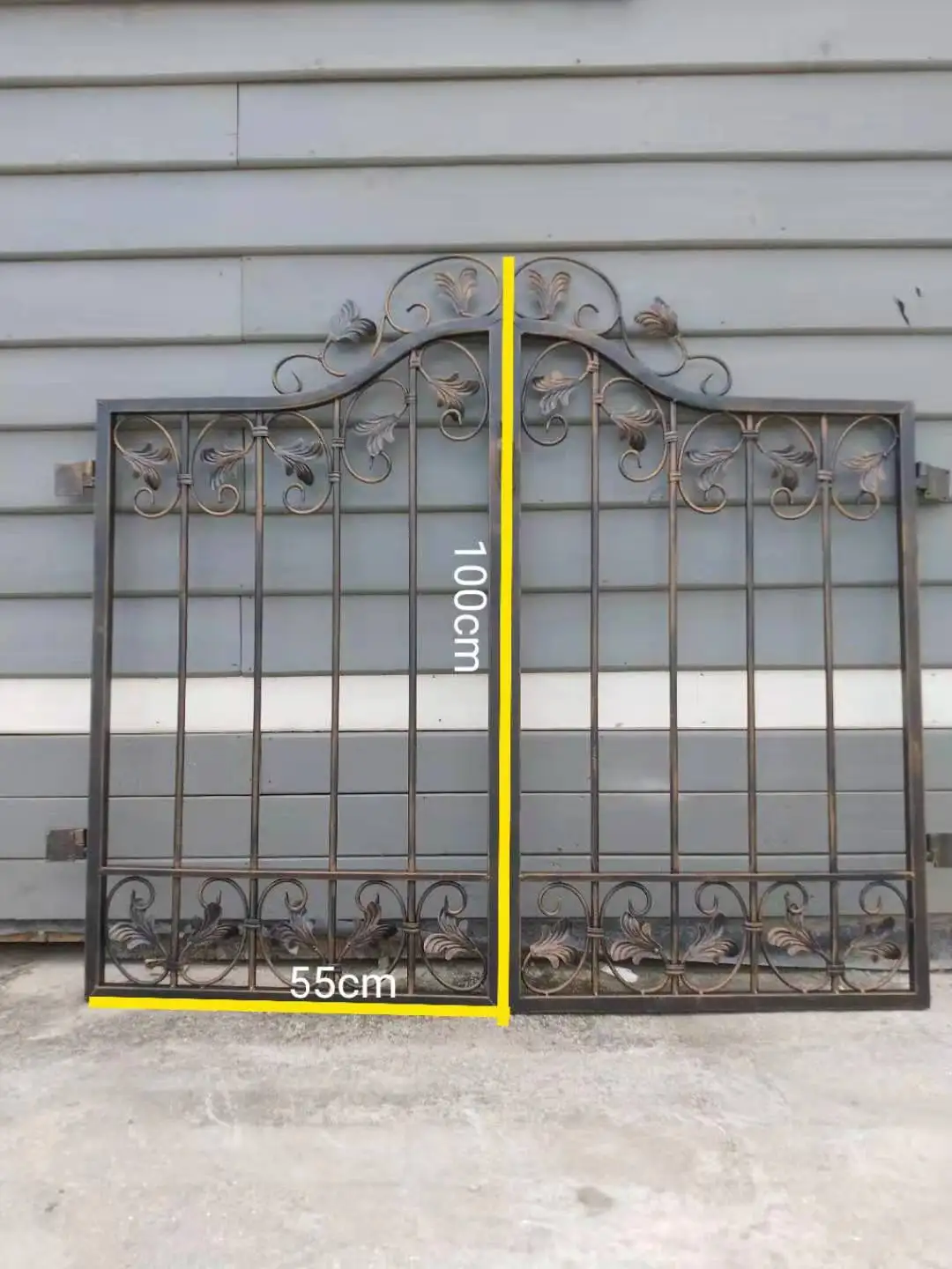 Outdoor Fence Iron Gate Door Garden Decorations