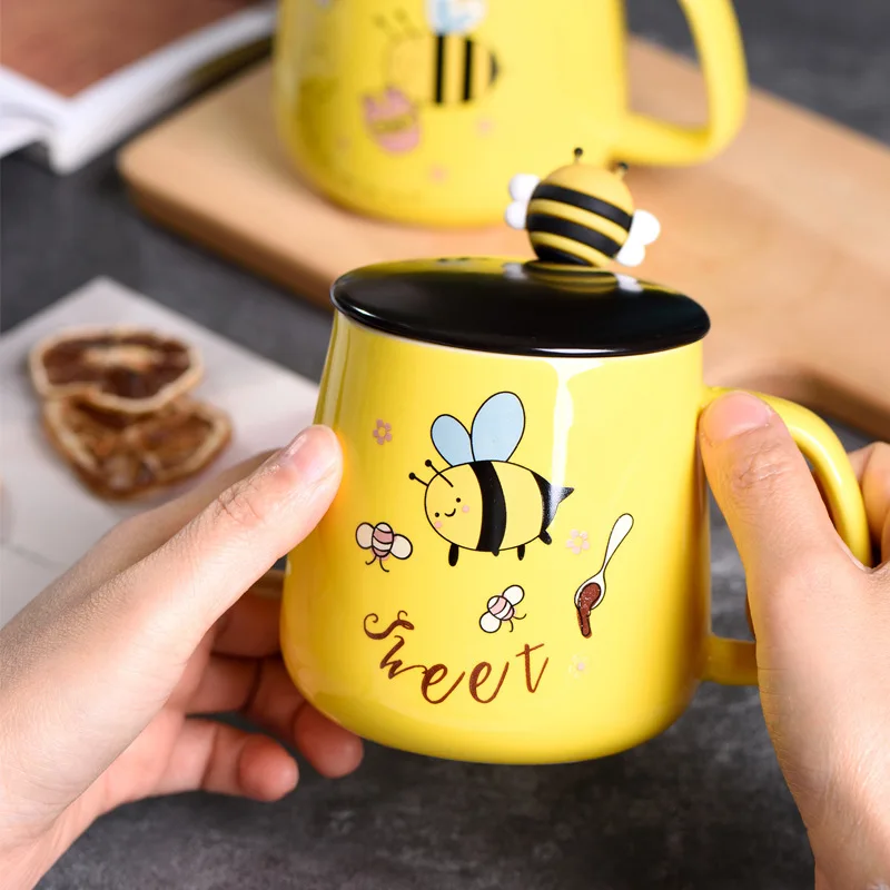 40 Units Sweet Bee Coffee Cup Ceramic Coffee Mug, Milk Cup, Breakfast Cup Beautiful Gifts, Party Return Gifts