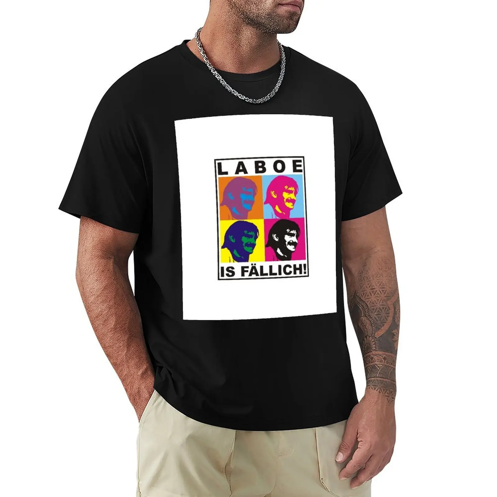 Bernd Knauer Popart - Laboe is wrong! T-Shirt Plus Size Lightweight Top