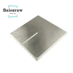 Baiozraw V0.1 V0.2 Printing Accessories heated Hot Bed Support formplate Aluminum Plate Z-Axis Support plate for Voron 0.1 Parts