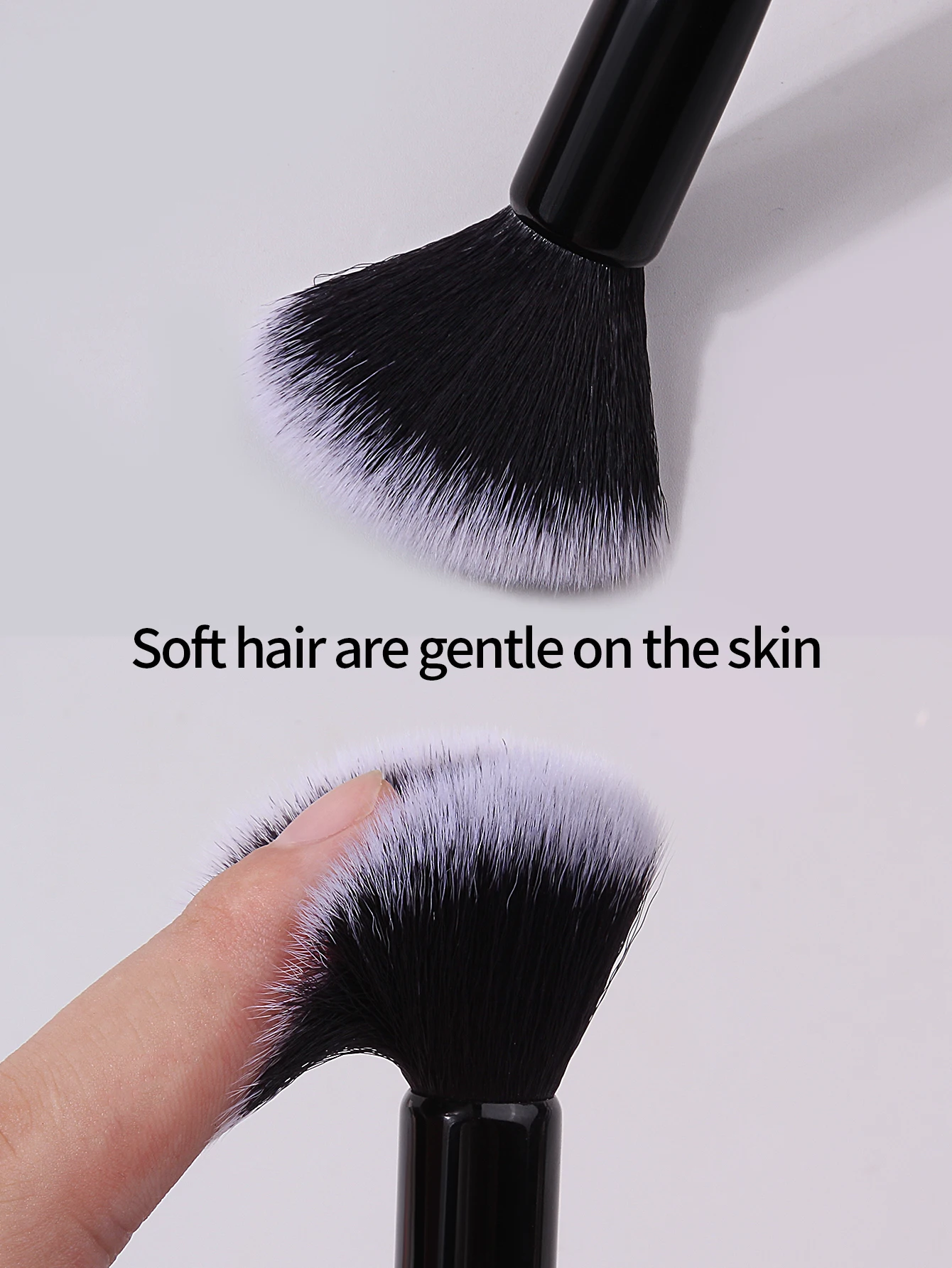 1 Stuks Contour Borstel Gezicht Contour Instelling Poeder Beeldhouwen Borstel Hoge Kwaliteit Taps Toelopende Markeerstift Contour Poeder Make-Up Tool