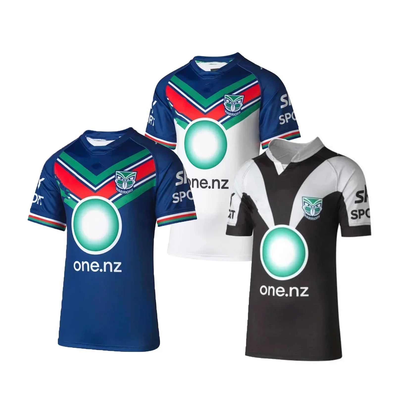 2023 New Zealand Warriors Home/Away/Heritage Rugby Jersey Customize