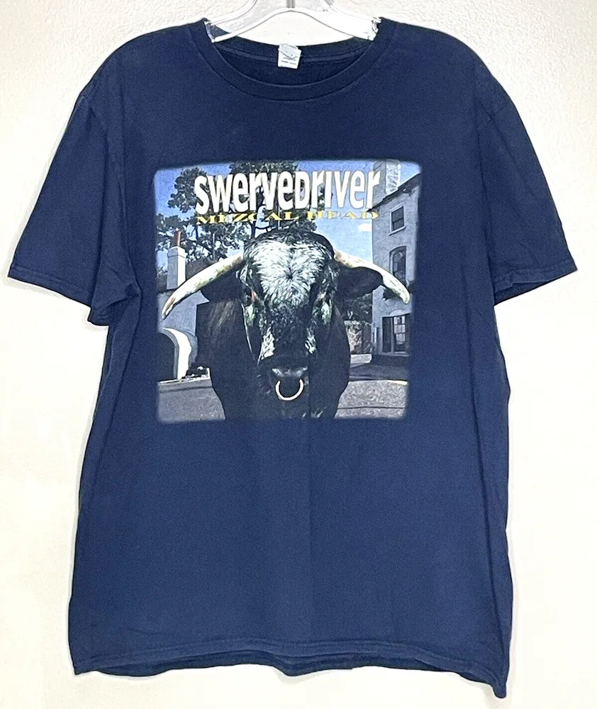 Swervedriver Mezcal Head T Shirt Album Cover Mens Size Large Shoegaze 99th Dream