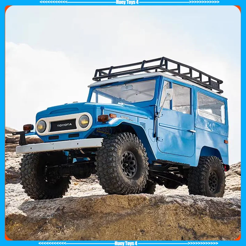 

New Fms 1/10 Toyota Fj40 Off-Road Climbing Four-Wheel Drive Rc Remote Control Electric Model Simulation Car Model Children'S Toy