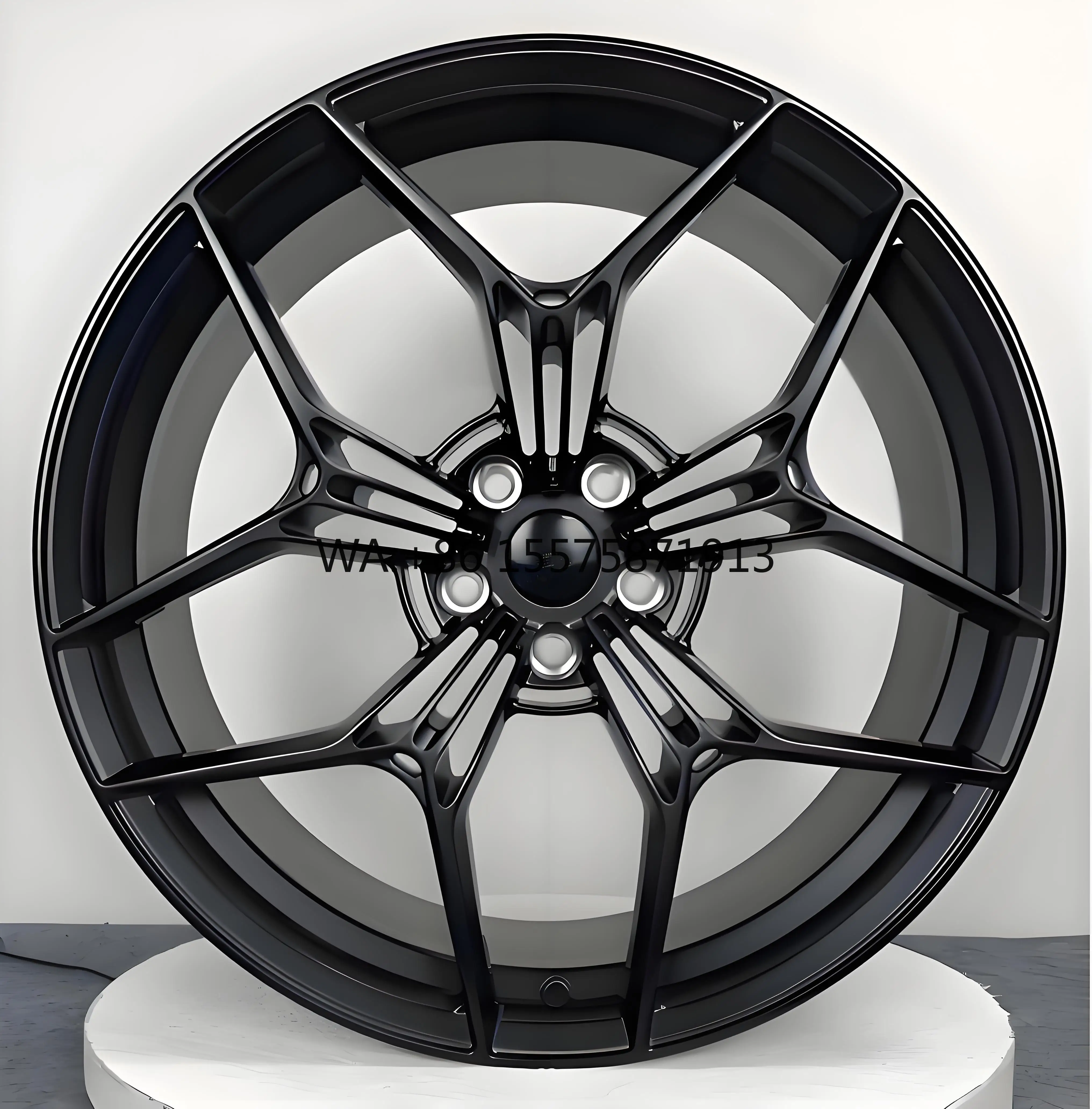 

FORGED Custom for M6 M7 Forged Wheels Multi Width Black 5x120 165 1 114 3mm New 25 35 40mm ET Aluminium Alloy