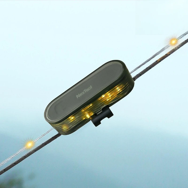 

1PCS Outdoor Camping Star String LightsTape Measure Waterproof Tent Atmosphere Lamp Portable WarningLight for Picnic Decorations