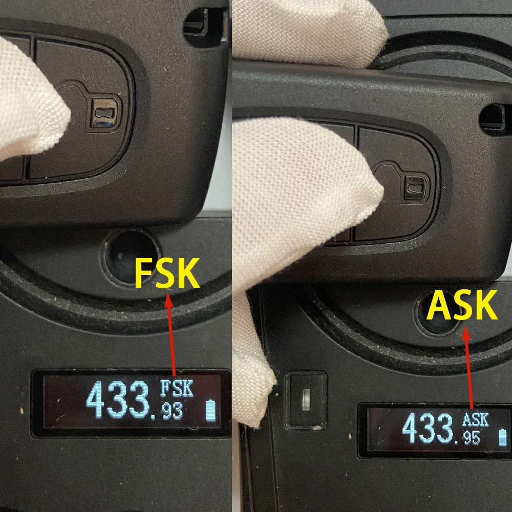 ASK FSK CE0523 CE0536 PCB Remote Car Key Board For Peugeot 207 307 308 407 607 807 For Citroen C2 C3 C4 C5 C6 Xsara Berlingo
