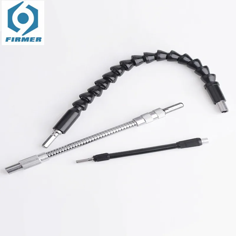 5 Pcs Multifunctional Universal Shaft ยืดหยุ่นเจาะท่อพลาสติกมือไฟฟ้าชุดหัวเชื่อมต่อ Rod เครื่องมือ