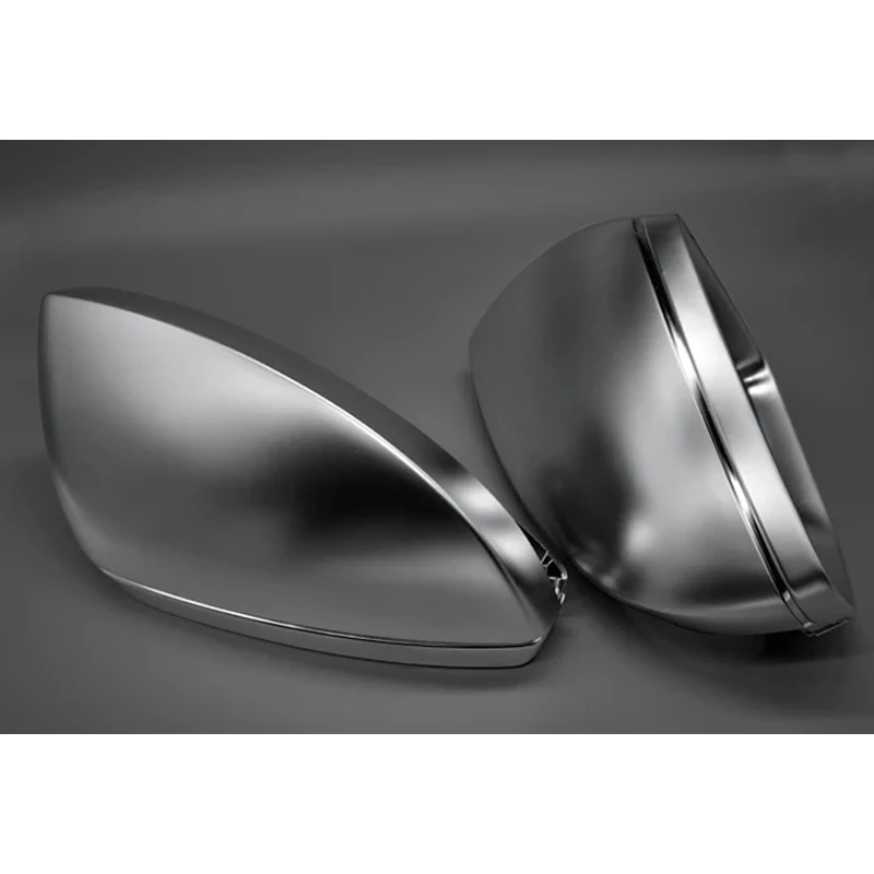 Rearview Mirror Cover Caps Fit For Audi New A6  A7 C8 A8 D5  2019-2023 Matte Silver Auto Side Mirror Cover Replacement