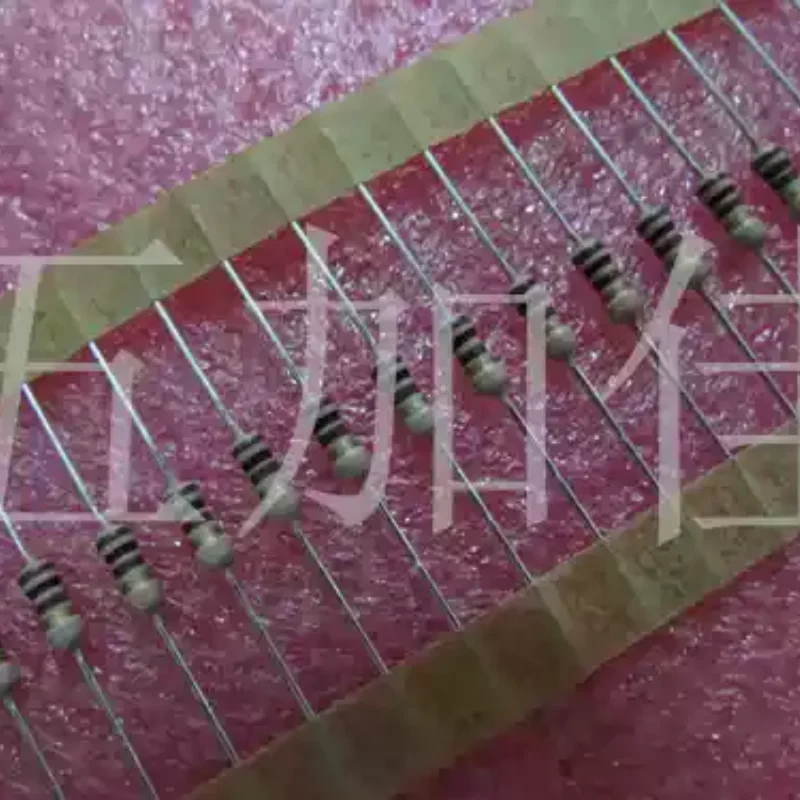 10-100pcs imported Brazilian CR25 1/4W 100 Euro 100R 5% fever color ring resistor