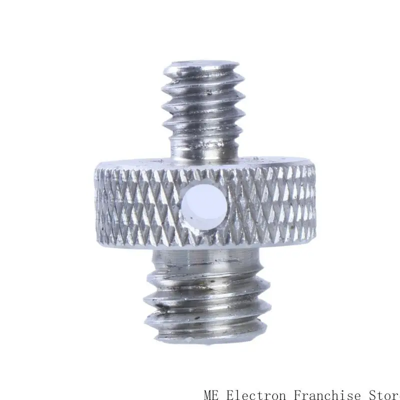 T5EA 1/4 ~ 3/8 인치 1/4 ~ 1/4 카메라 변환 나사 수컷에서 수컷 어댑터 나사 사진 액세서리 카메라 나사