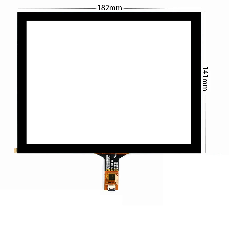 8 Inch for AT080TN52 V.1 Capacitive Touch Screen 182*141 Digitizer Handwriting Exterior Glass Sensor Panel Replacement 182*140