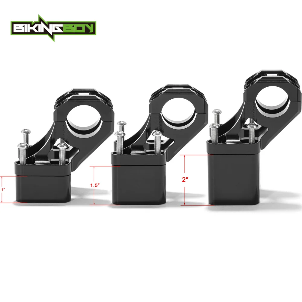 BIKINGBOY Für Talaria Sting Für Sur-Ron Light Bee X Surron LBX Für Segway X160 X260 Vorderer Lenker 1" 1,5" 2" Riser-Halterung – Detail 6