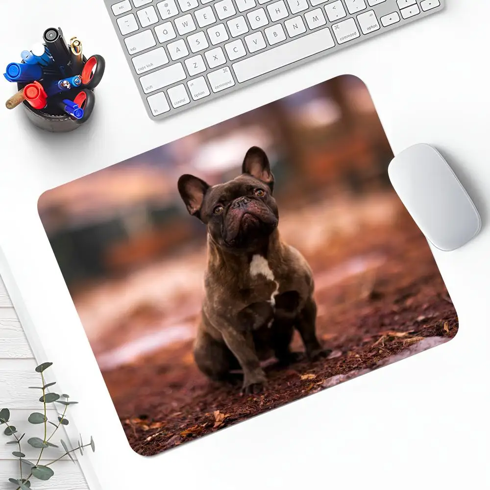 French Bulldog Mouse Pad Small Mouse Pad 300x250x2mm Desk Mat Computer Mousepad Gaming Accessories Deskmat Mouspad Mausepad