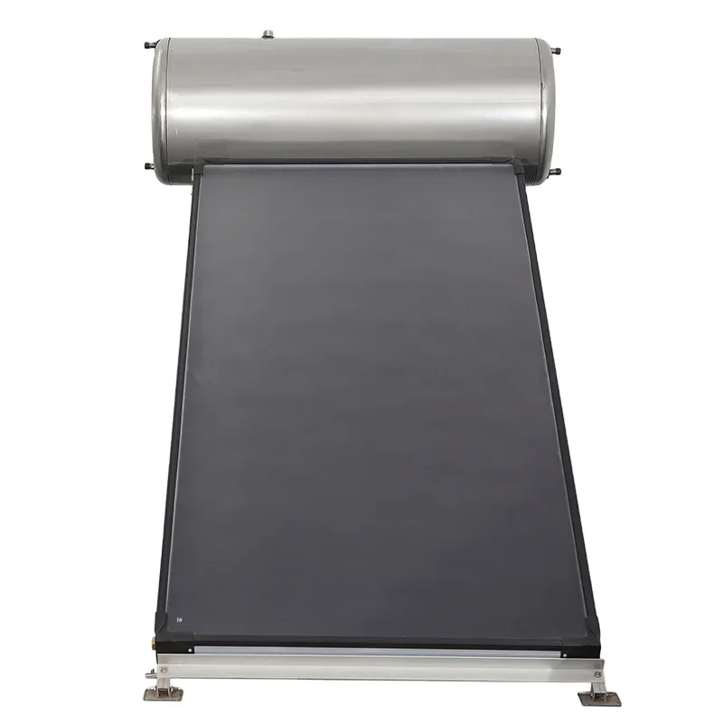 MS Pressure Flat Plate Solar Water Heater 100l 200l 300l Solar Panels Compact Flat Plate Pressurized Solar Water Heater