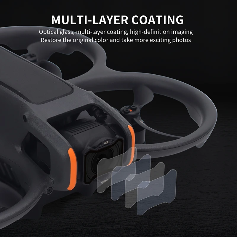 NDชุดกรองสําหรับDJI Avata 2 Droneกล้องเลนส์กรองUV CPL ND8 ND16 ND32 ND64 ND8PL ND16PL ND32PL ND64PL Night Starตัวกรอง