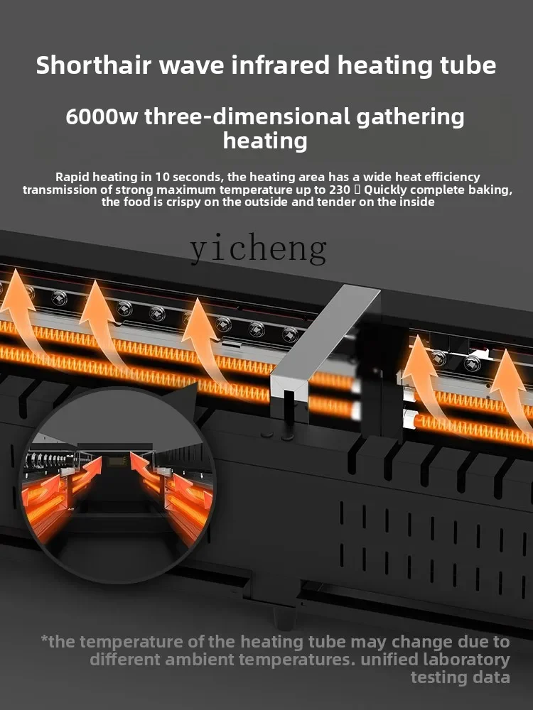 Multifunctional Skewers Machine Commercial Smokeless Automatic Rotating Electric Lamb Skewers Machine BBQ Filec28 view 4