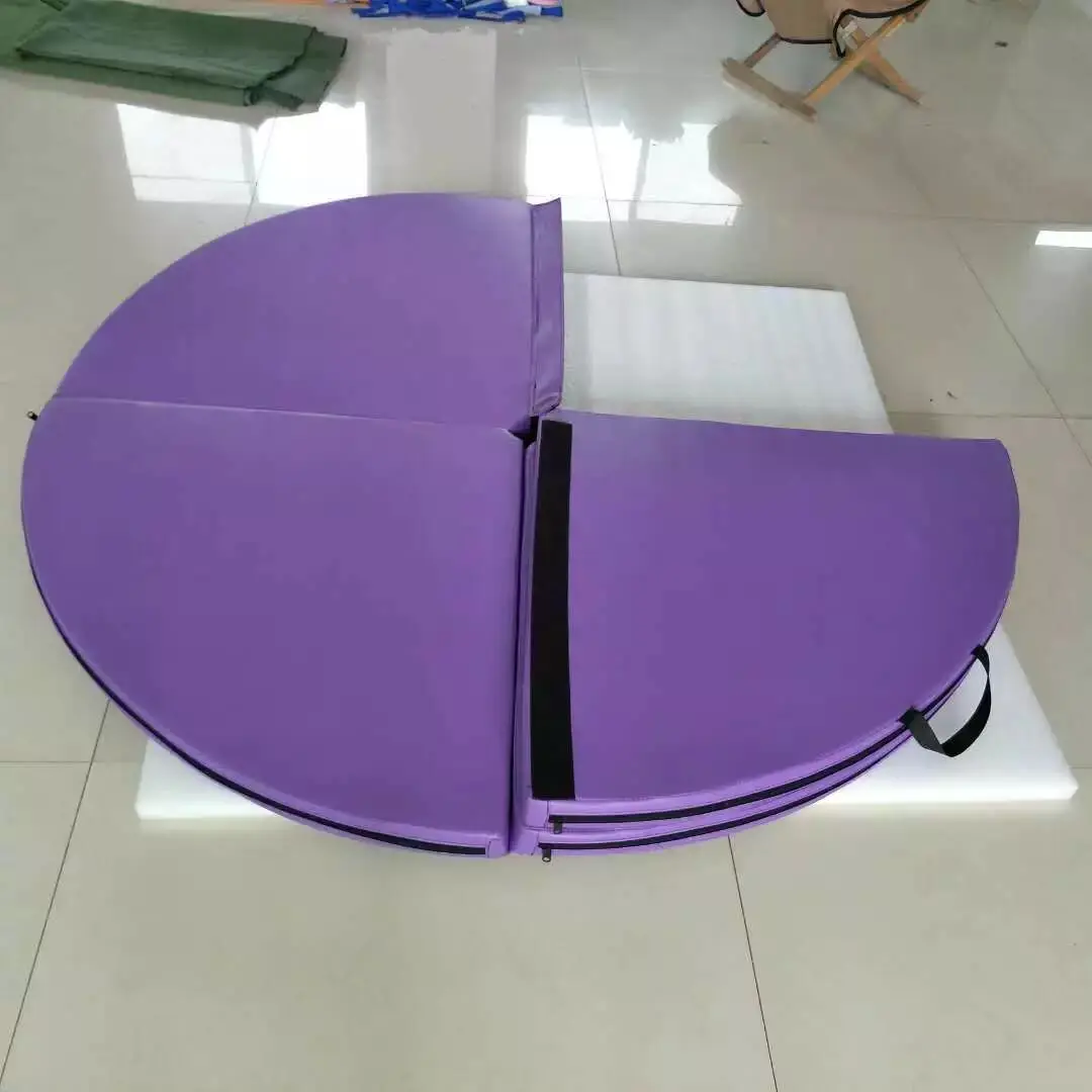 حصيرة تحطم واقية للرقص على شكل عمود فولاذي رخيصة للتصدير #4