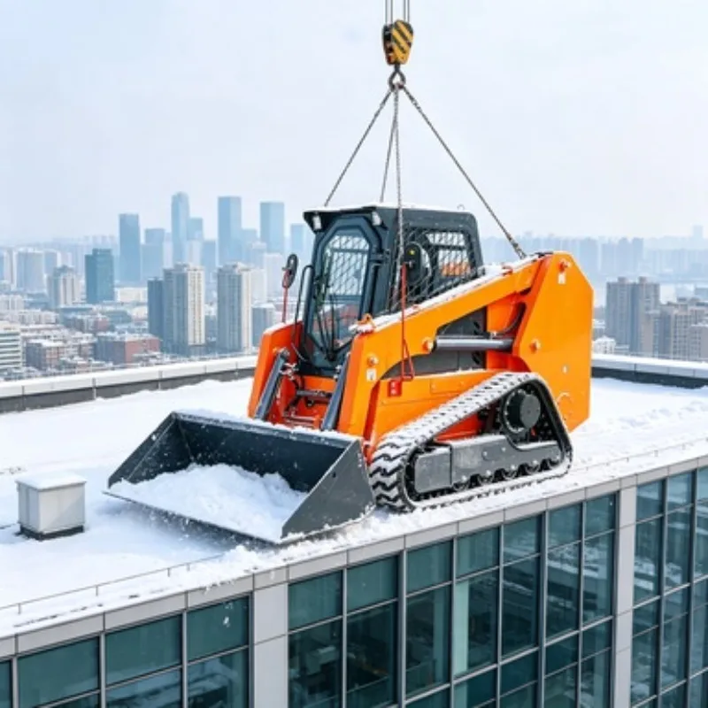 Free Shipping Skid Steer Loader Mini Track Loader Crawler Loader 300kg Bucket Capacity Energy Saving for Farm Use