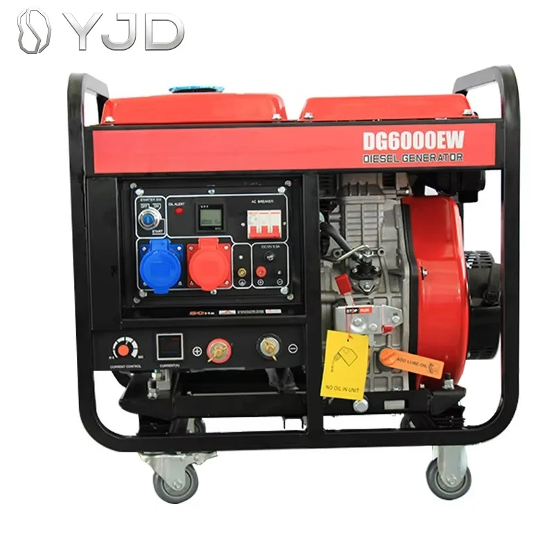 

Arc Three Phase Chinese Manufacturers 5 kW diesel Welding Generator Machine