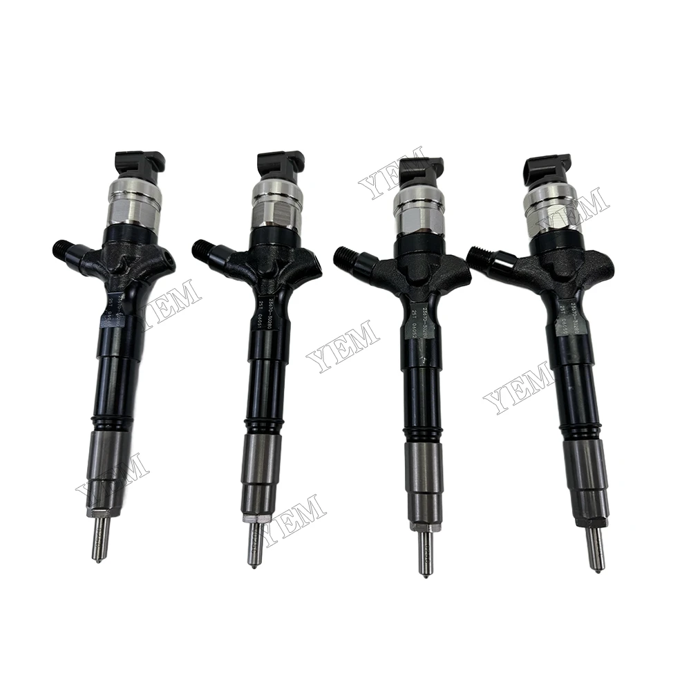 

4 шт. 23670-30280 топливная форсунка для деталей двигателя Toyota 1KD