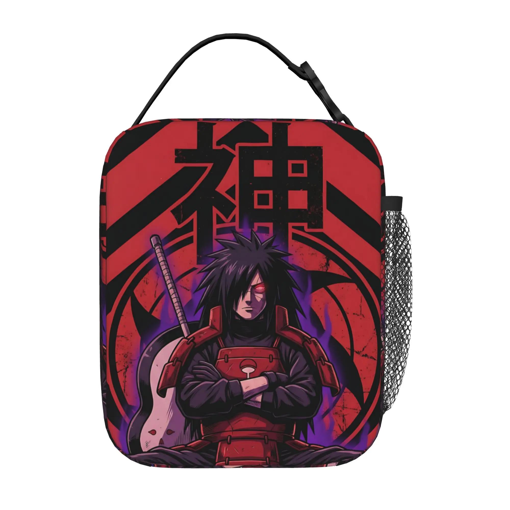 Naruto anime comic Insulated Lunch Bag Ice Pack Rice Bag  bolsa Student Bento Lunch Handbag Insulation
