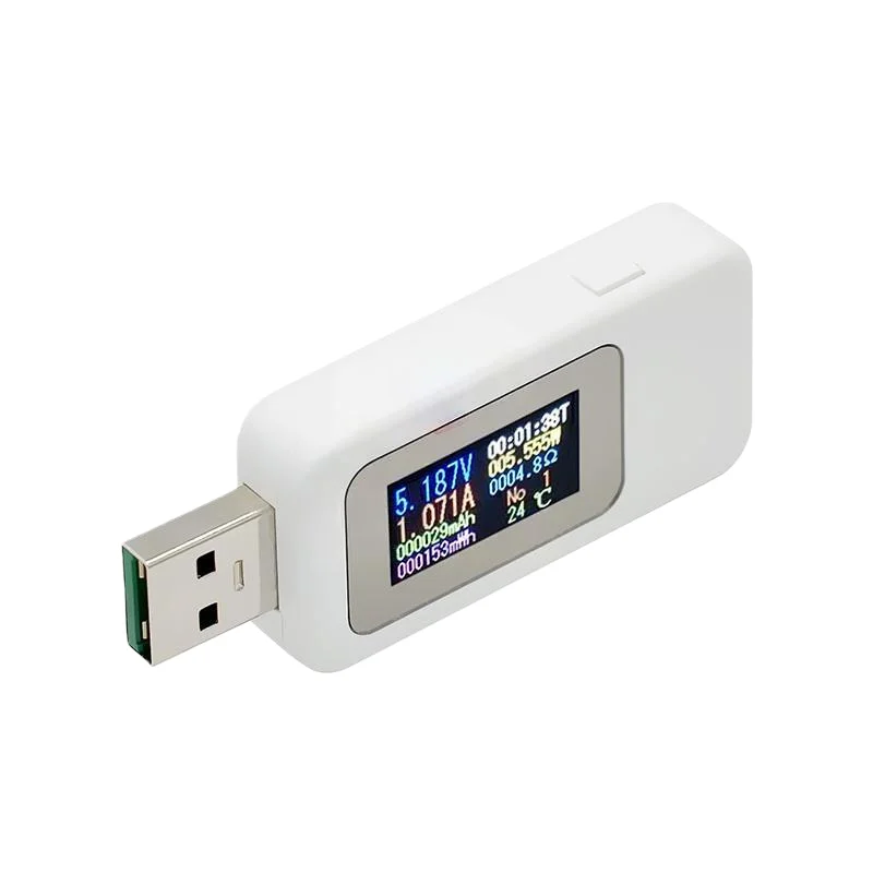 USB Tester Color Screen USB Tester Charger Detector Voltmeter Ammeter KWS-MX18L